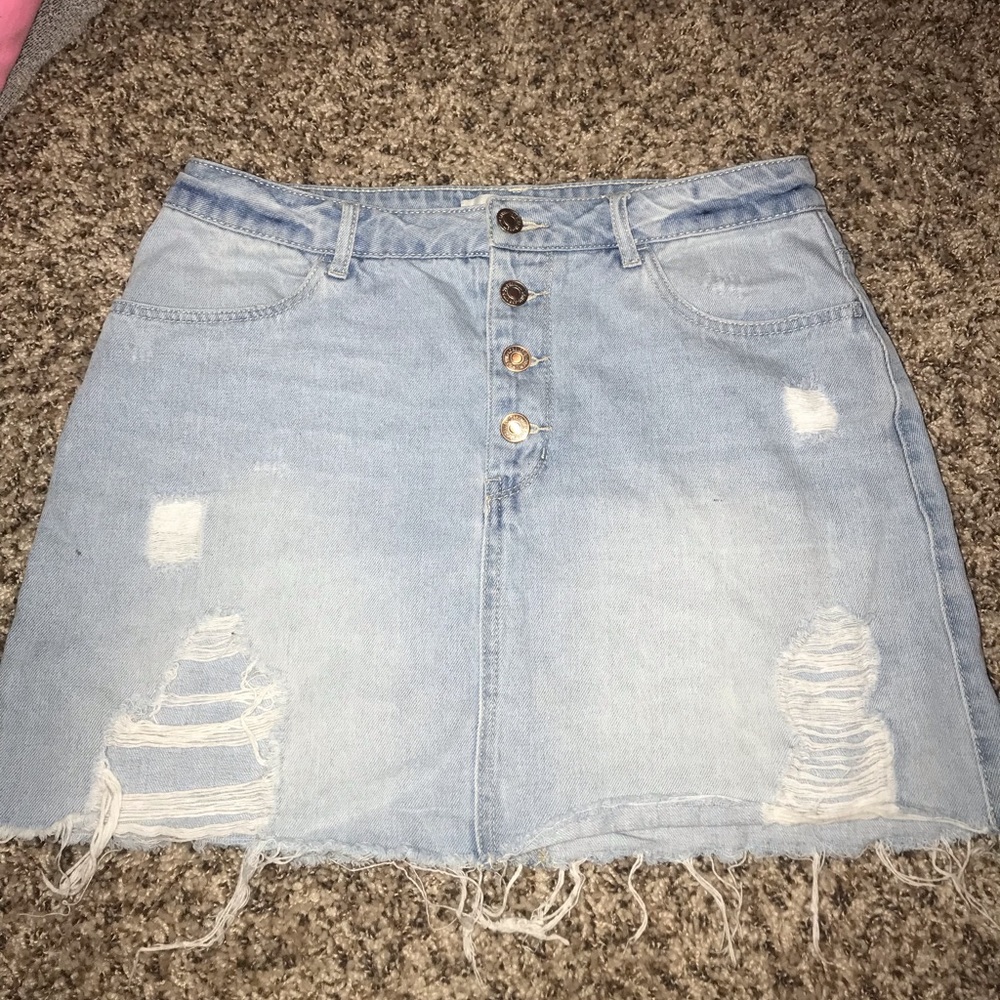 Denim skirt